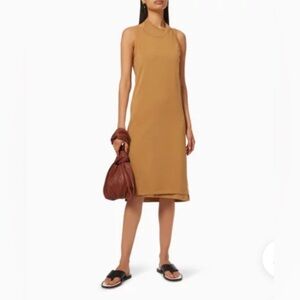 THE FRANKIE SHOP Double Asymmetric Layer Tank Midi Dress